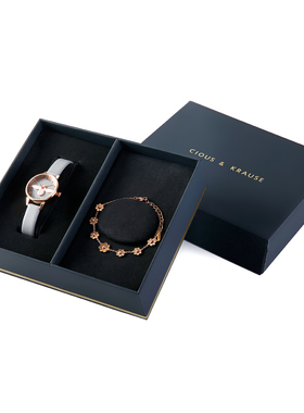 英国Clous Krause正品女士手表2件套装9133778201