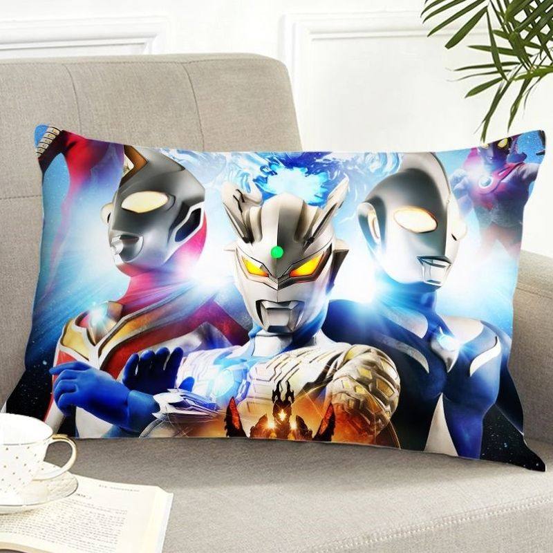 奥特曼枕头赛罗迪迦儿童枕头套男孩子小学生午睡专用卡通生日礼物