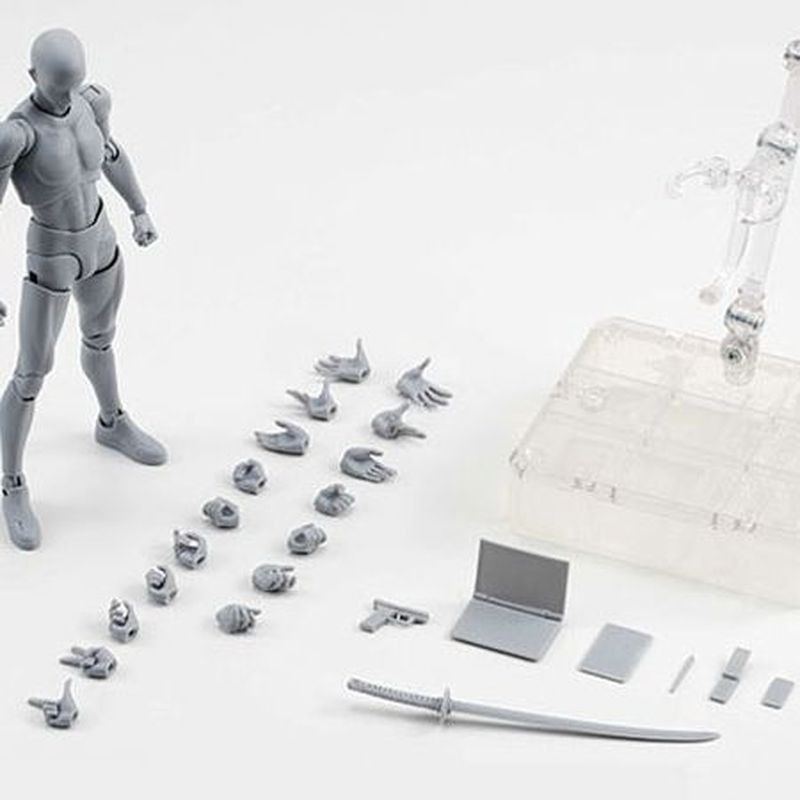 绘画人体模型关节可动弯腰漫画动漫人体模型多关节人形仿美术速写