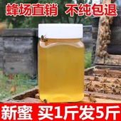 蜂蜜纯正天然农家自产结晶土蜂蜜百花蜜洋槐蜜枣花蜜500克1斤2斤