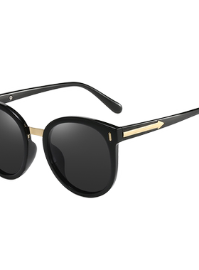 墨镜韩版偏光ins圆脸显瘦太阳镜