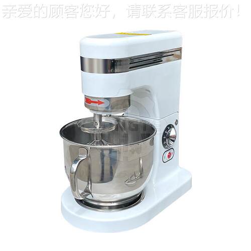 5升/7升商用打鲜蛋OMQ面器搅机 揉奶机 小型台式全自动智能拌和面