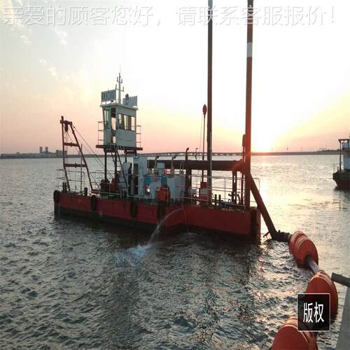 型大绞吸式挖泥船 清淤设备库水清淤绞吸挖2023421泥式船挖沙清淤