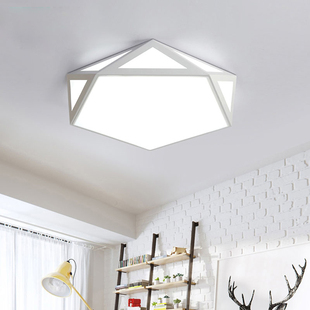 led吸顶灯简约现代主卧室灯客厅灯房间2025年新款 创意北欧灯具饰