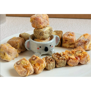 10月更新!必须顺丰!冰凉糯糯燕麦洋车低甜无糖无油伪酥 248g+