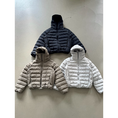 三星90白鸭绒三防轻量排骨羽绒服