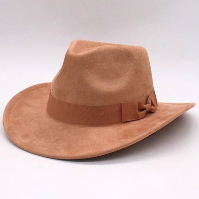 蝴蝶结弯檐桃心礼帽男女均可