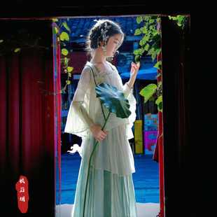 女童汉服汉元素赵灵儿儿童新中式国风套装秋天长袖宋制女宝宝裙子