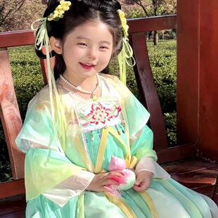 亲子装永夜星河同款虞书欣裙齐胸襦裙连衣裙林妙妙儿童汉服母女装