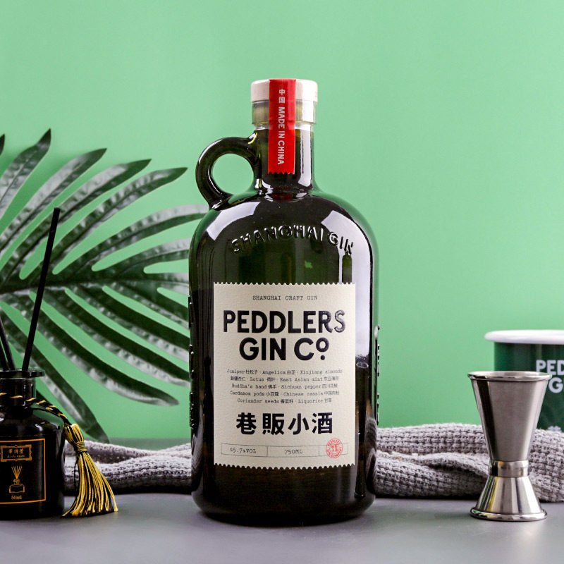 巷贩小酒peddlers gin  国产手工金酒 杜松子酒750ml金汤力基酒