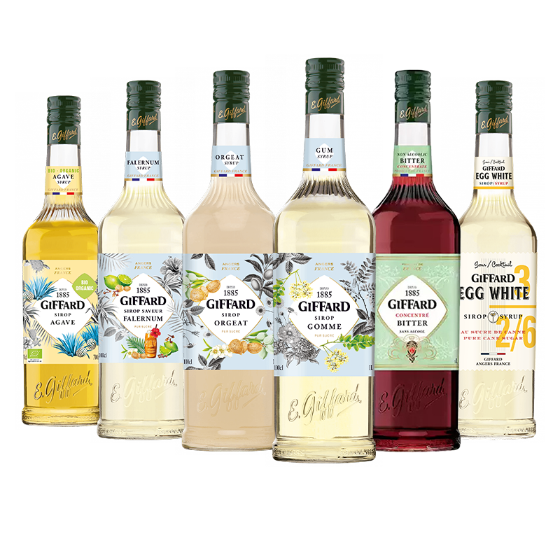 吉发得（Giffard）【原瓶进口】法国调酒糖浆0度鸡尾酒调酒搭档