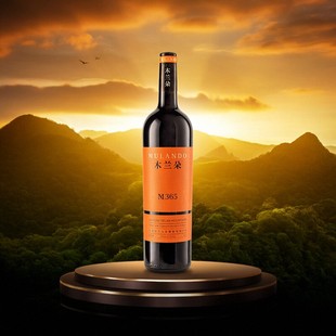 宁夏贺兰山东麓产区赤霞珠梅洛 M520 M365木兰朵干红葡萄酒国产酒