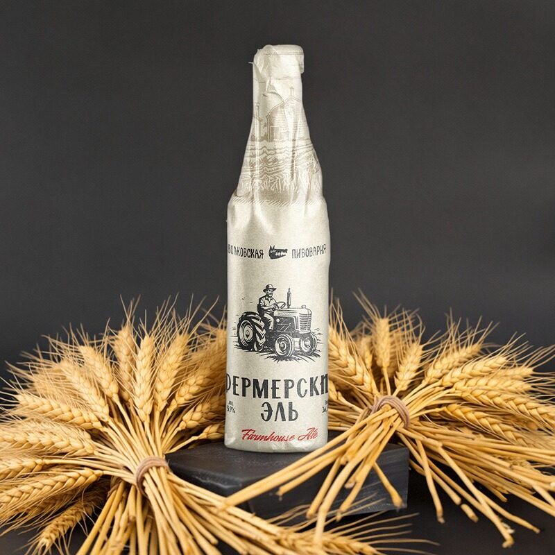 进口啤酒俄罗斯特产送礼农社高端原浆精酿艾尔烈性5.9度浓度16&deg;P