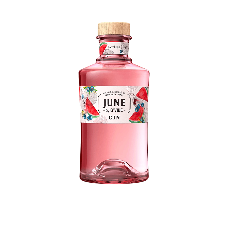 June Gin 纪恩西瓜金酒配制酒杜松子酒700ml法国进口洋酒甜酒