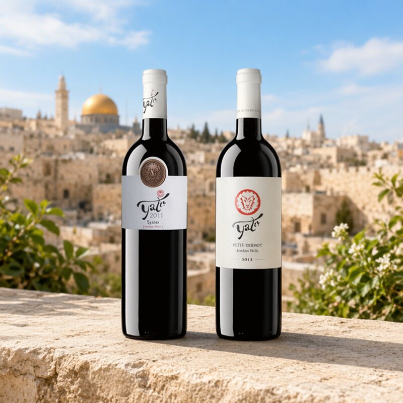 JERUSALEM HILLS 以色列原瓶原装进口雅特尔酒庄小维多干红葡萄酒