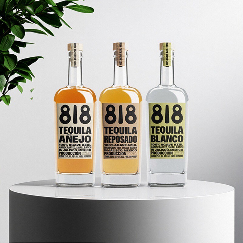 墨西哥肯豆詹娜818龙舌兰酒洋酒