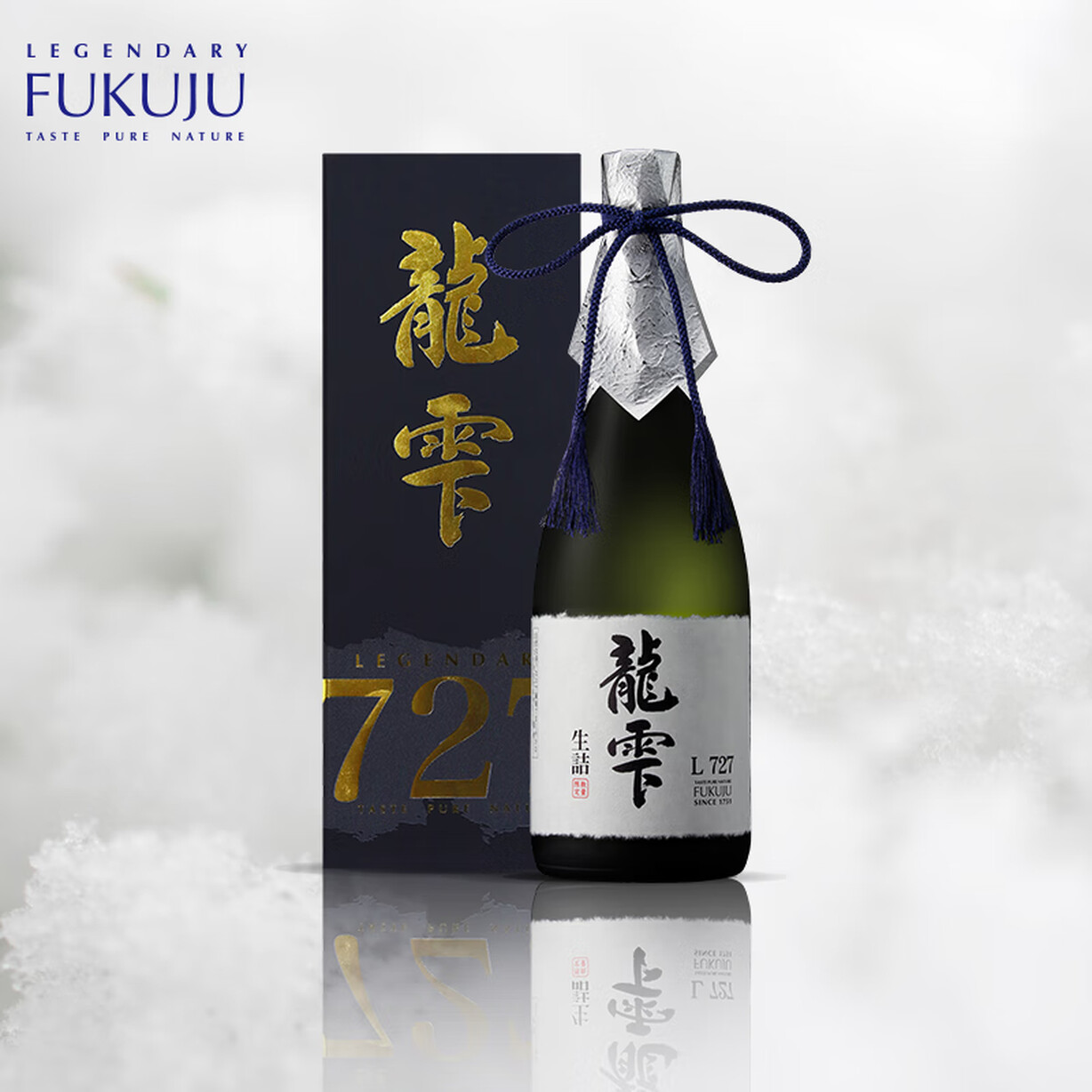 原瓶进口酒心館福寿FUKUJU龙雫山田锦限量清酒洋727七垂二十七贯