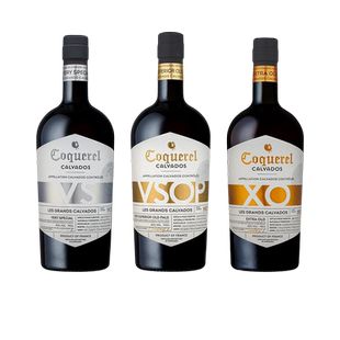 法国原瓶进口蔻柯Coquerel法定产区卡尔瓦多斯VS苹果白兰地700mL