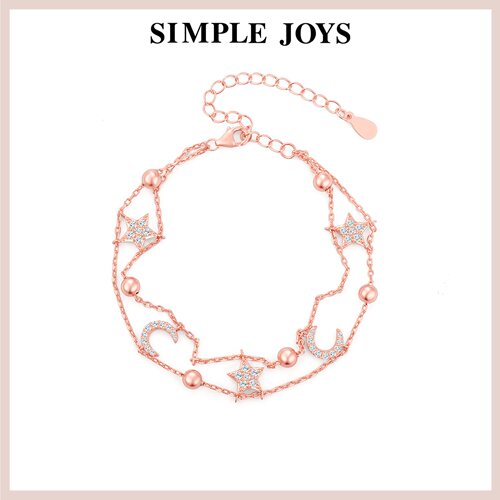 SIMPLEJOYS星月手链925银