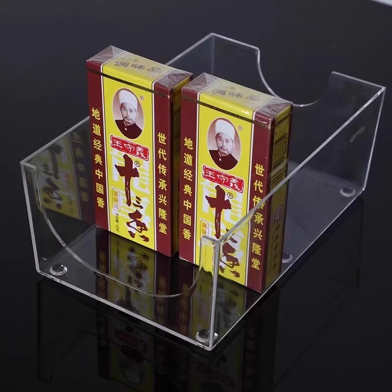 超市货架亚克力防潮散货展示盒