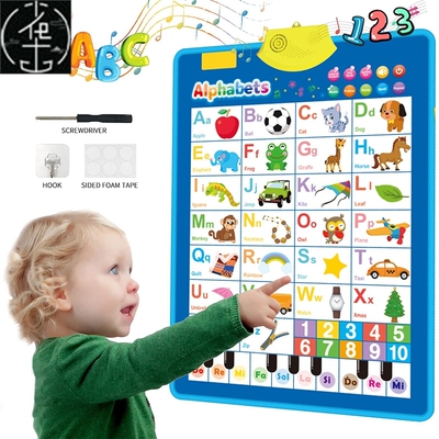Electronic English Alphabet Wall Chart Talking ABC Letters
