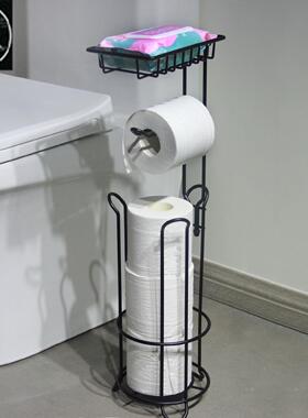 Floor type toilet paper holder toilet roll holder paper rack