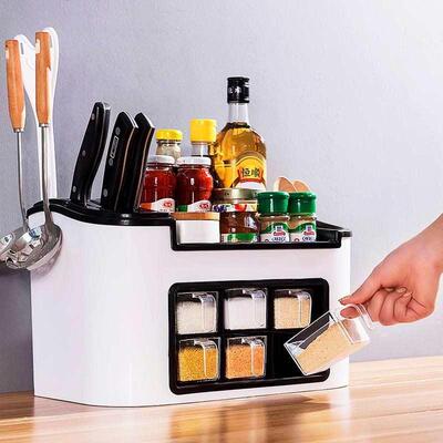 racks seasoning storage box shelf spice rack