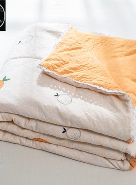 Cotton Summer Quilt 纯棉白色提花空调被 可水洗夏季绗缝薄被