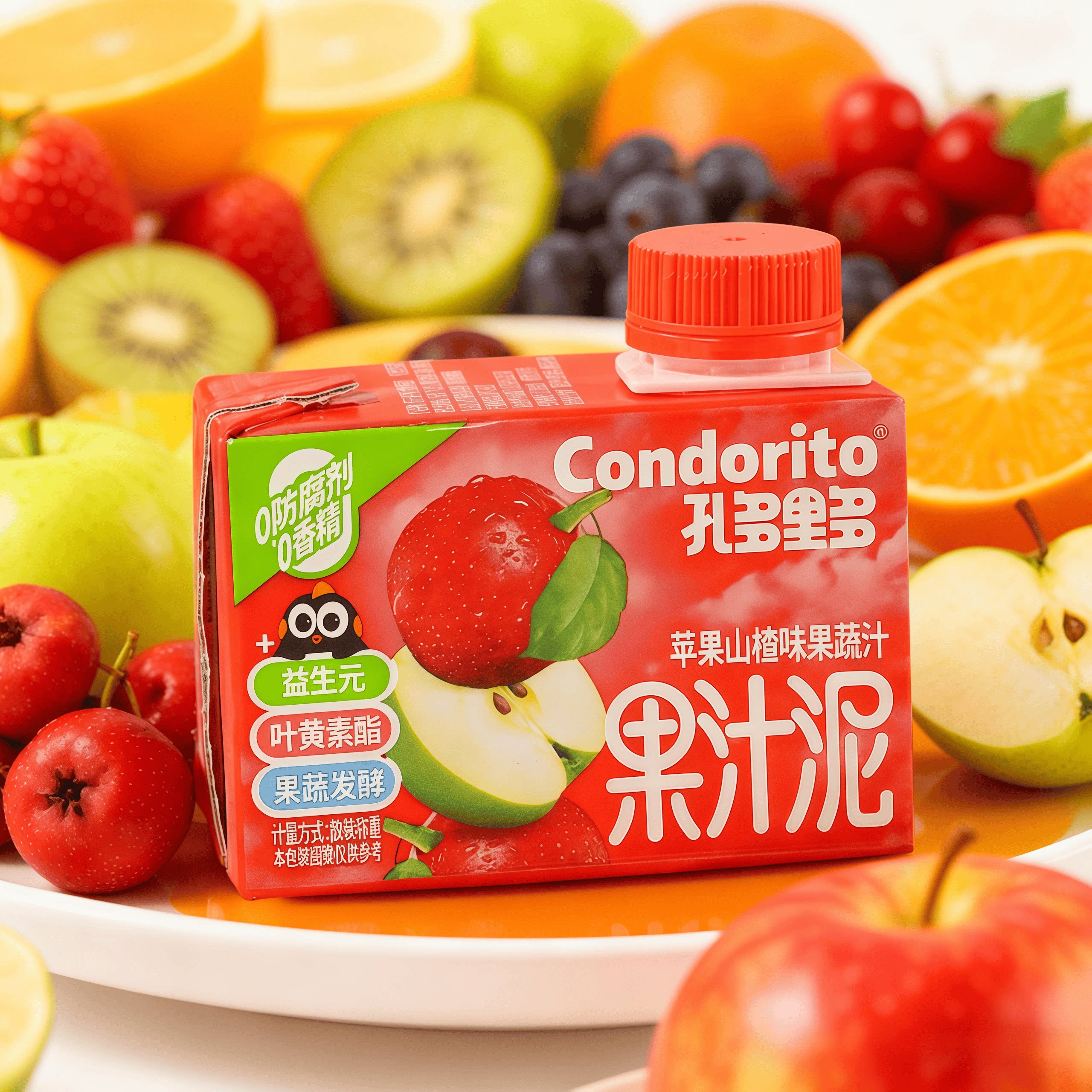 苹果山楂网红果汁饮品多口味儿童饮料礼盒装下午茶