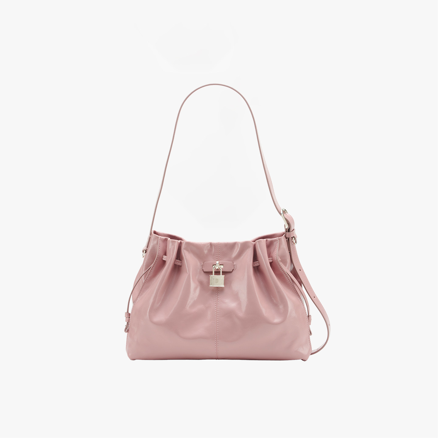 PECO锁头系列流浪包2026年春季新款单肩通勤百搭大容量手提托特包,箱包皮具/热销女包/男包,通用款女包,淘宝优惠券,粉丝福利购,淘宝优惠卷