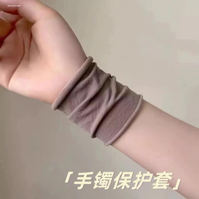 黄金手镯玉镯子保护套防磕隐形夏天防磕碰遮手镯神器金饰手链隐藏
