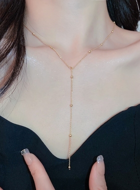 流苏项链女甜酷风小众设计感配饰高级感个性潮饰品