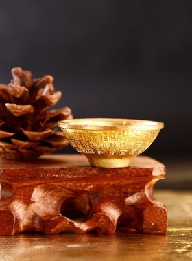 袖珍抓周碗宝宝周岁礼传统袖珍小碗摆件仪式迷你道具