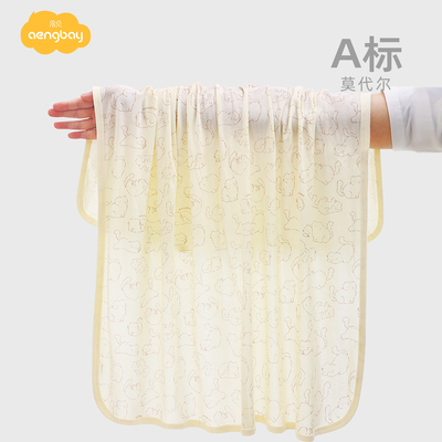 aengbay夏季包巾单层婴儿夏凉被