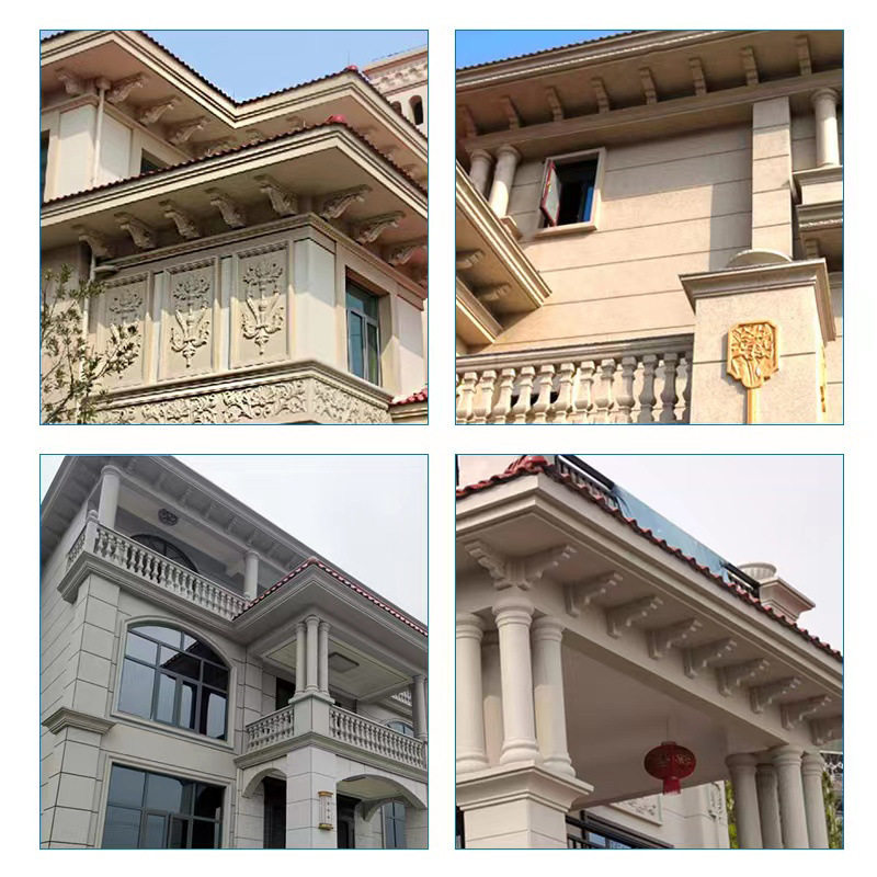 预制塑料斗拱梁托装饰模具水泥构件外墙装饰梁托牛腿模具