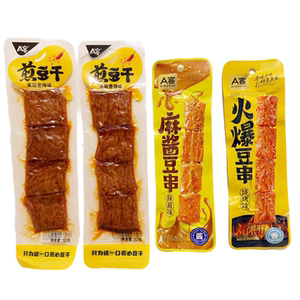 A客煎豆干麻酱烧烤即食袋装