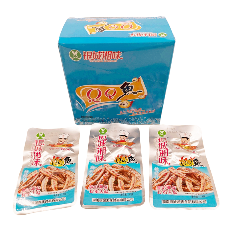 银城湘味QQ小鱼干香辣味