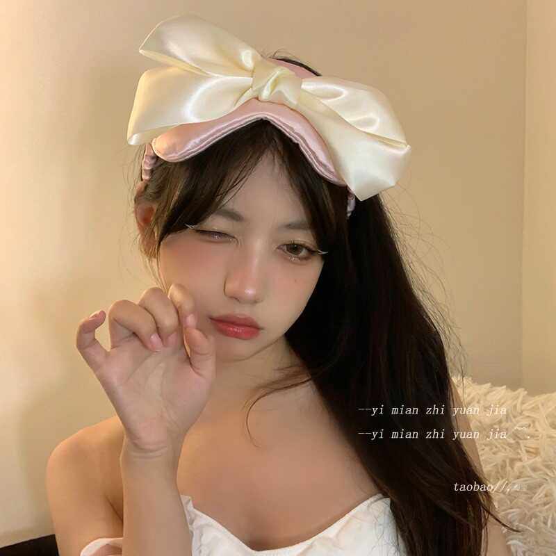 蕾丝眼罩禁欲系情调丝带可爱兔女郎面具性感御姐蒙眼发箍猫女发饰