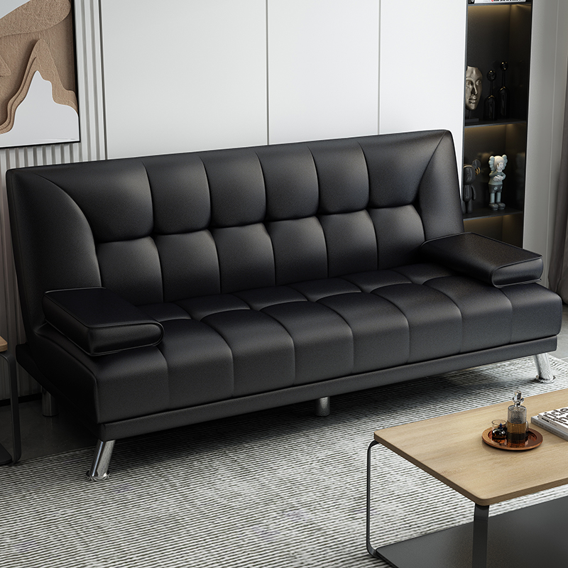 锐驰（CAMERICH）简约现代皮艺沙发床客厅小户型折叠办公接待整装