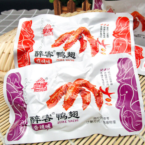 攀峰醉客鸭翅鸭翅攀峰酱卤肉制品