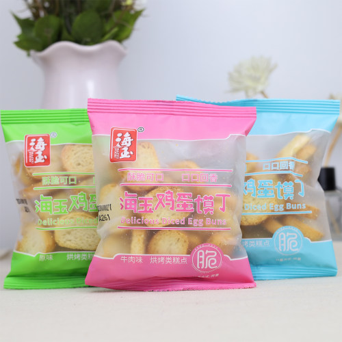 海玉鸡蛋馍丁零食烤馍片饼干
