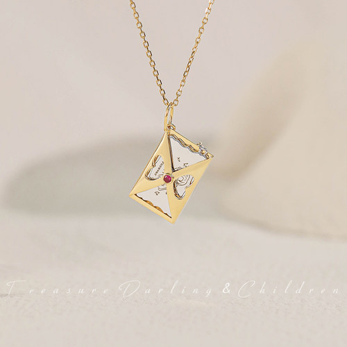 tdcjewelry蜜糖书信女情侣18k金