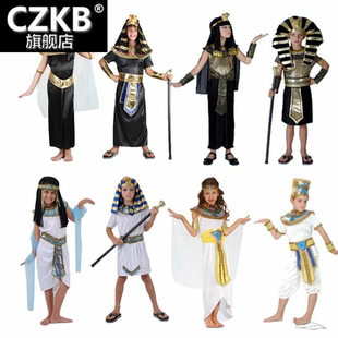。cosplay古罗马王子希腊女孩衣服六一儿童节 武士服装男童公主骑