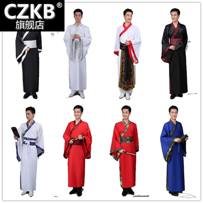 华服唐装古装古代服装汉服学生男