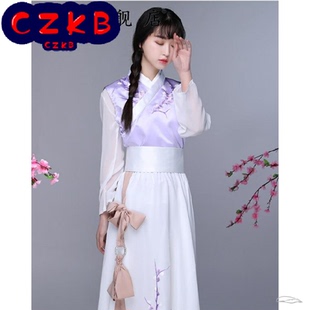 。小戏骨红楼梦林黛玉贾宝玉同款服装87版话剧服学生古装仙美