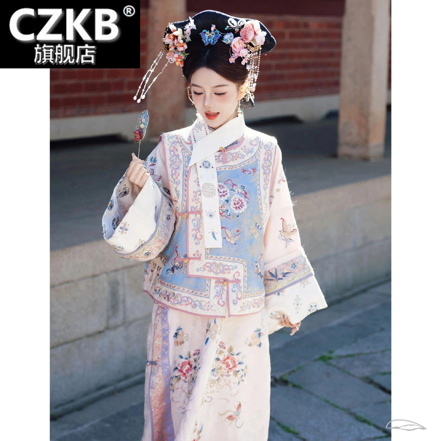 摄影格格服装汉服清朝古装公主马