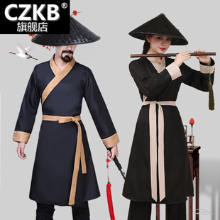 古装男侠客帅气剑客侠士服古风中国风武侠剧服装古代cos大侠刺客