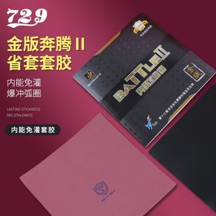 729奔腾2金版 省套内能紫海绵乒乓球胶皮球拍反胶专业套胶粘性弧圈