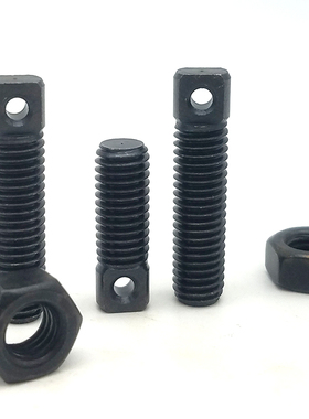 FFE01-D3/D4/D5/D6-L15/L20/L25拉伸弹簧支柱 带扁方全牙型AIPOZ