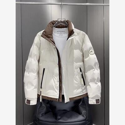 男士冬季加厚立领羽绒服